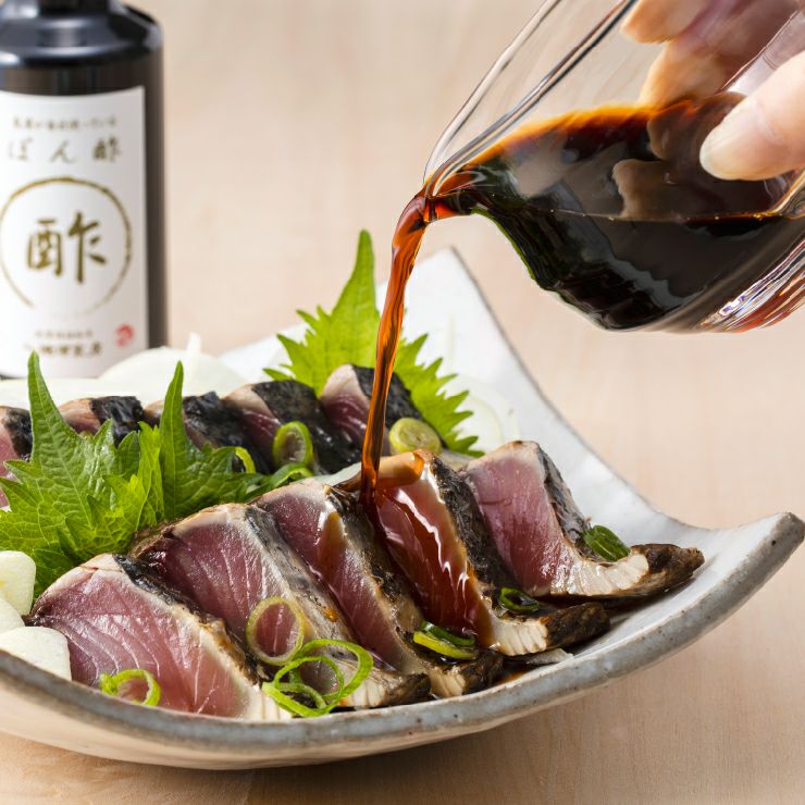 かつおのたたきに最適な老舗魚屋がつくった極みぽん酢 - 通販・お